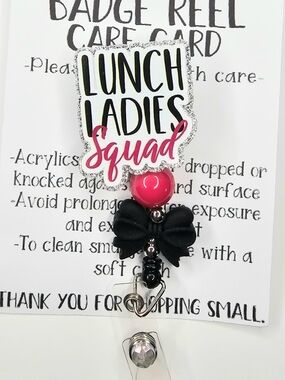 Lunch Ladies Squad Badge Reel